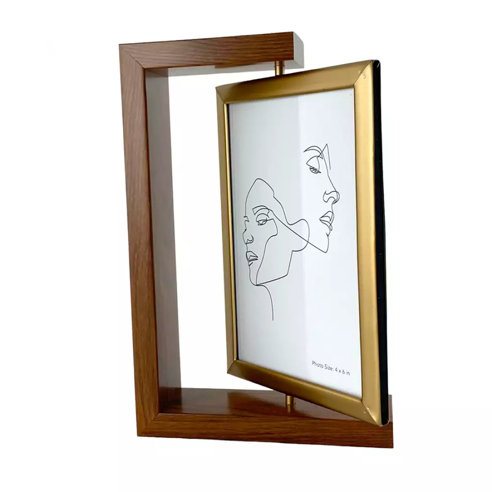 Portaretrato Concepts 5*7 Monocromia 196X128Mm Caqui Polietileno