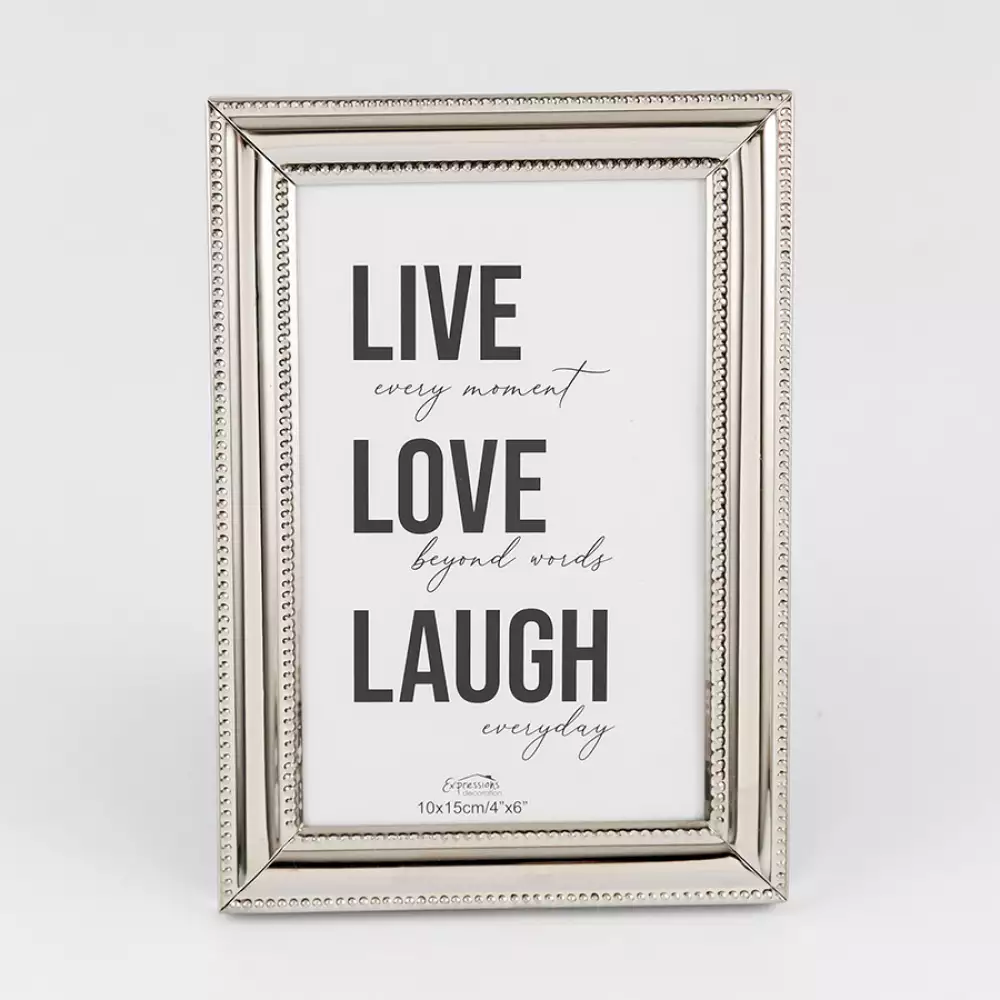 Portaretrato Expressions 4X6 10X15Cm Plateado Acero