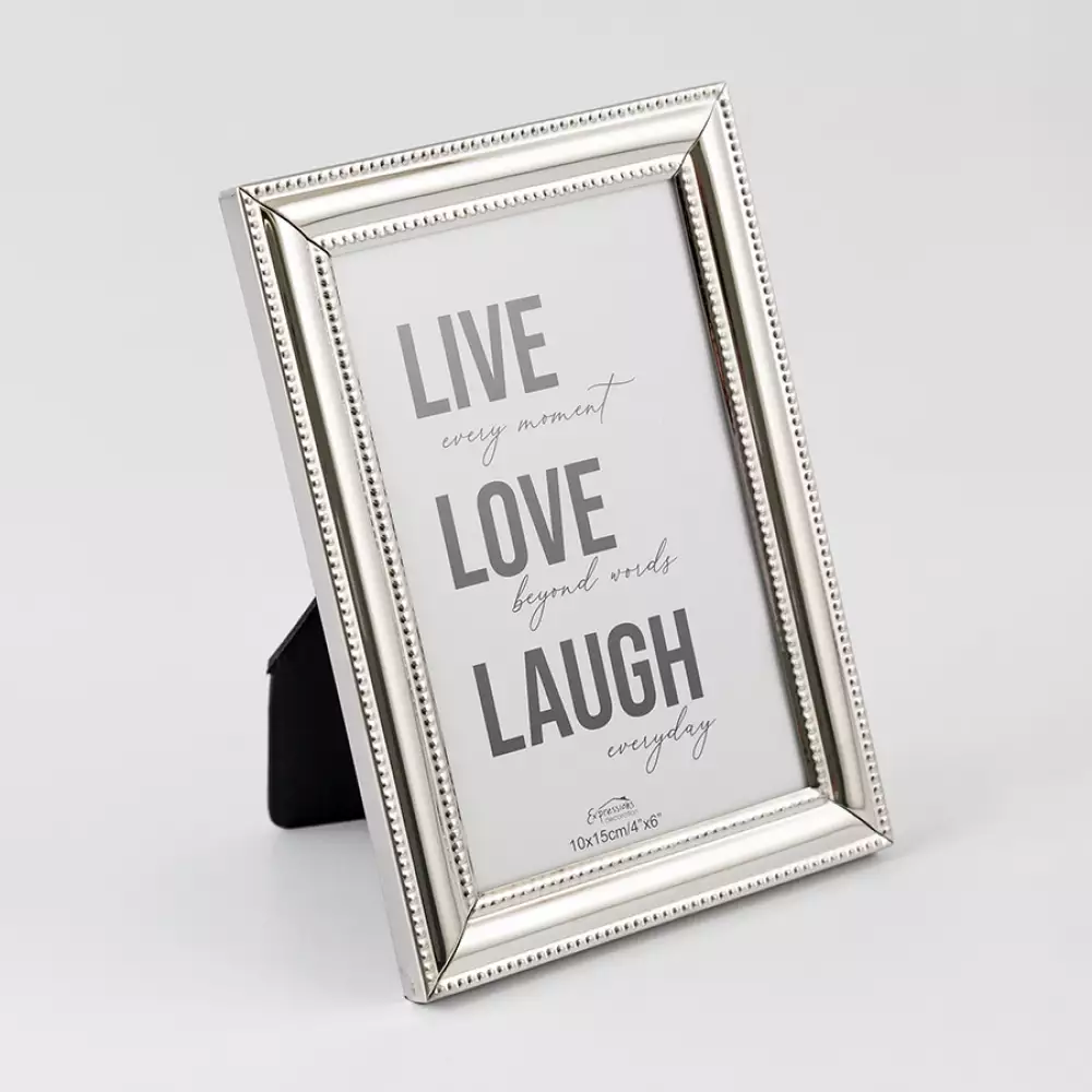 Portaretrato Expressions 4X6 10X15Cm Plateado Acero