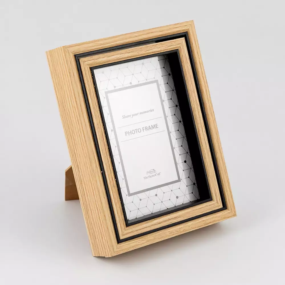 Portaretrato Expressions Set X2 14X19Cm Madera