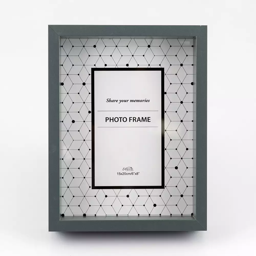 Portaretrato Expressions Set X3 17X22Cm Negro Mdf