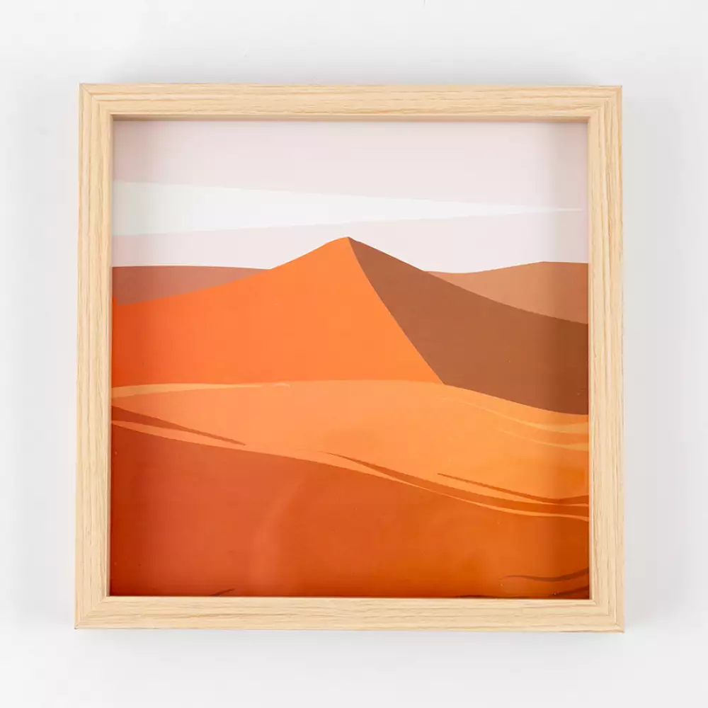 Portaretrato expressions set x4 21x21cm madera 80% mdf 15% vidr