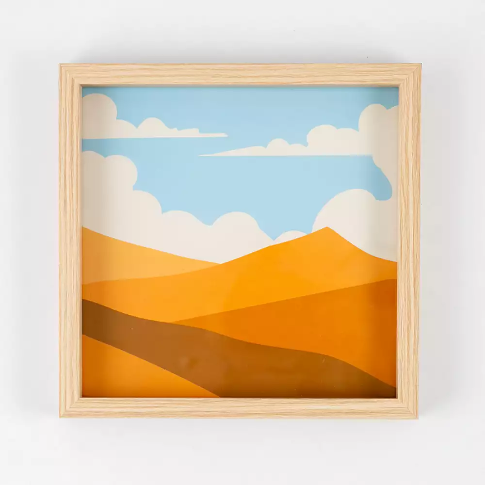 Portaretrato expressions set x4 21x21cm madera 80% mdf 15% vidr