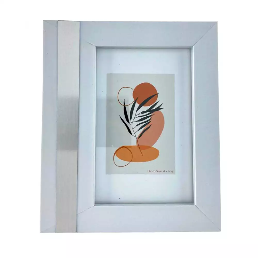 Portaretrato Plata Concepts Luxor 16X2Cm Blanco Mdf 484-261986