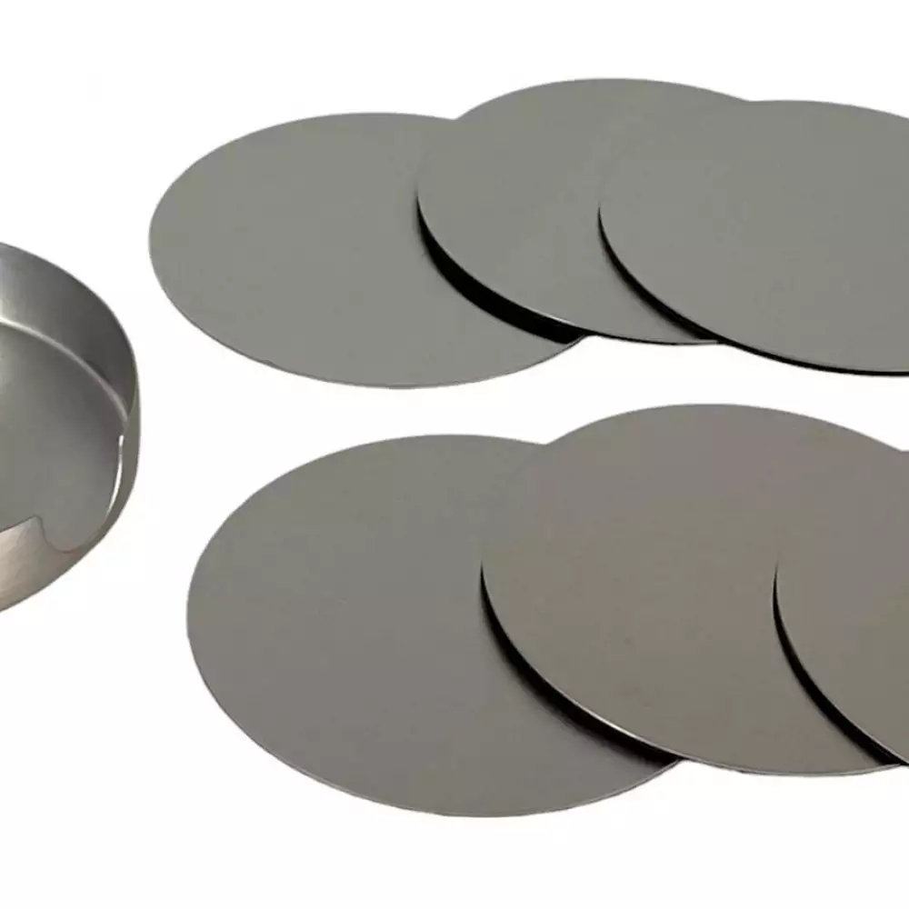 Portavasos Concepts Plateado 7 Pz 100% Acero Inoxidable 567-4