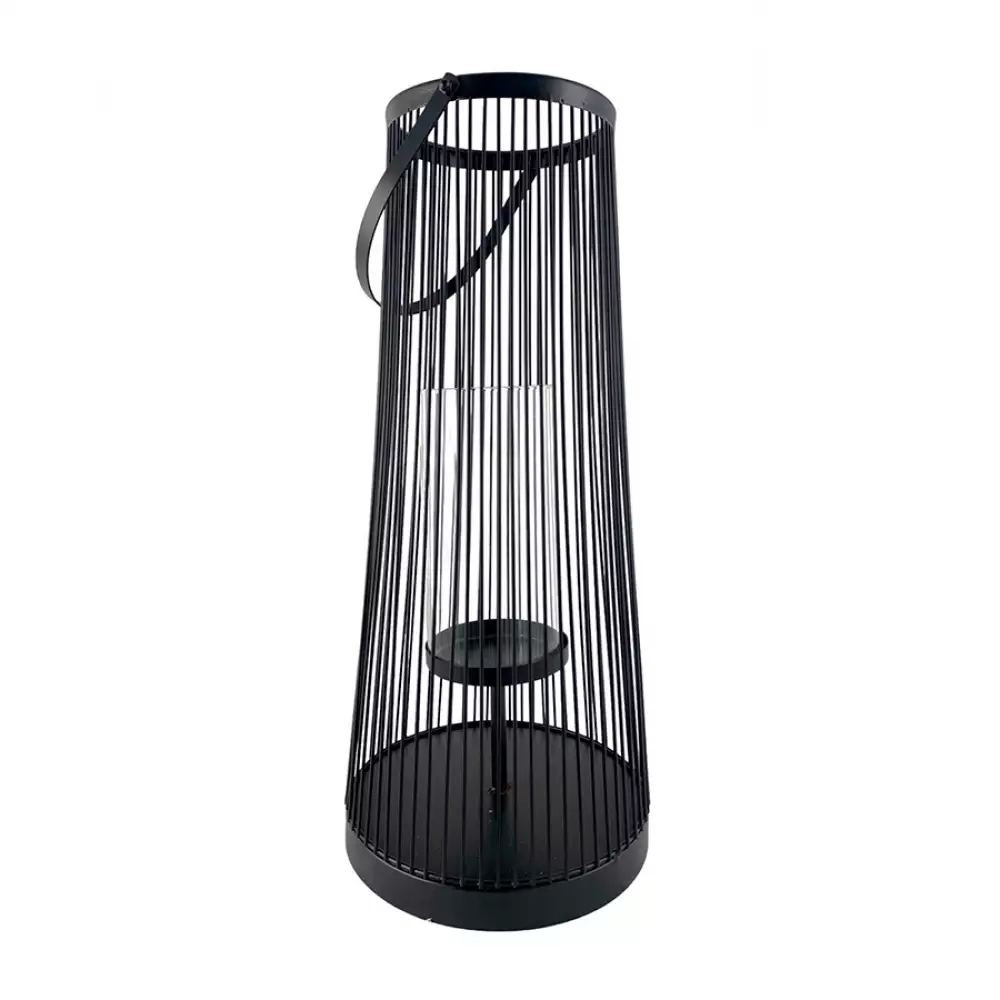 Portavela concepts jade collection 20x46cm negro h