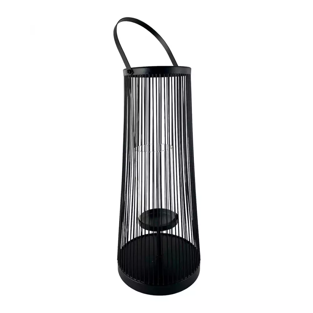 Portavela concepts jade collection 20x46cm negro h