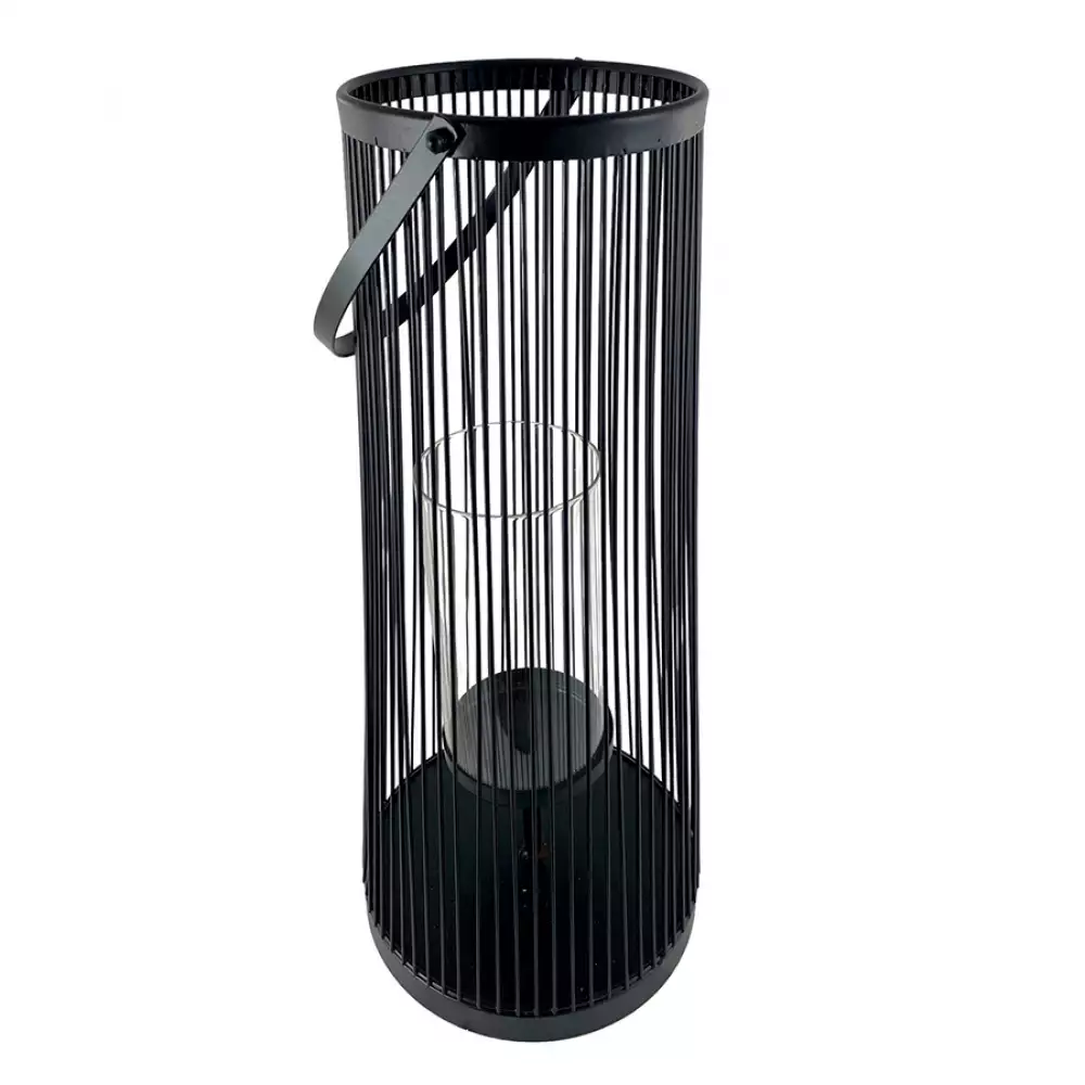 Portavela concepts jade collection 20x46cm negro h