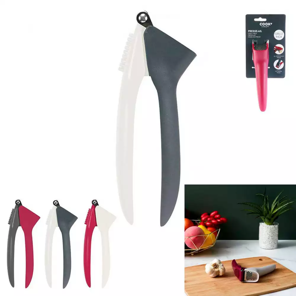 Prensa Cook Concept Para Ajo En Acero Inoxidable Y Plastico Surtid