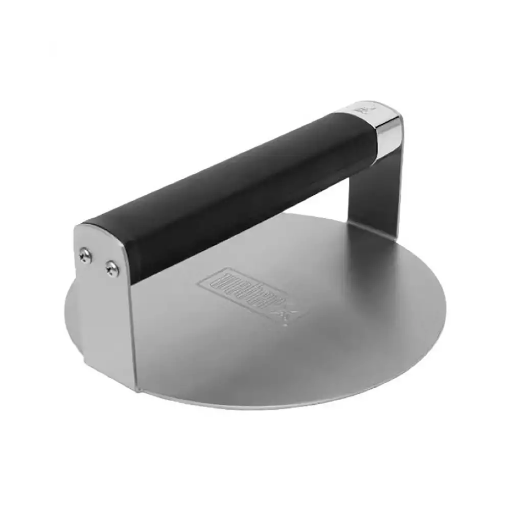 Prensa Weber Hamburguesas 75% Acero Inoxidable 25% Silicona 6572