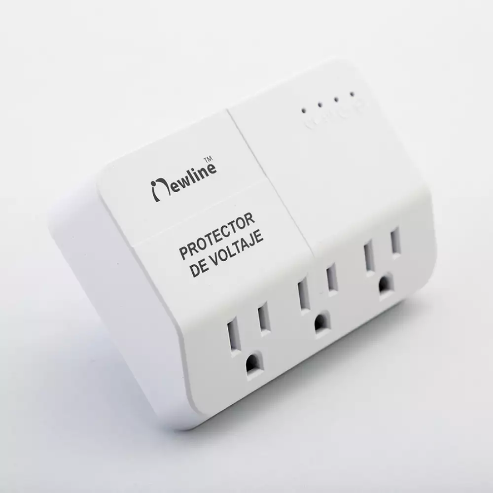 Protector De Voltaje Newline 3 Salidas 120V