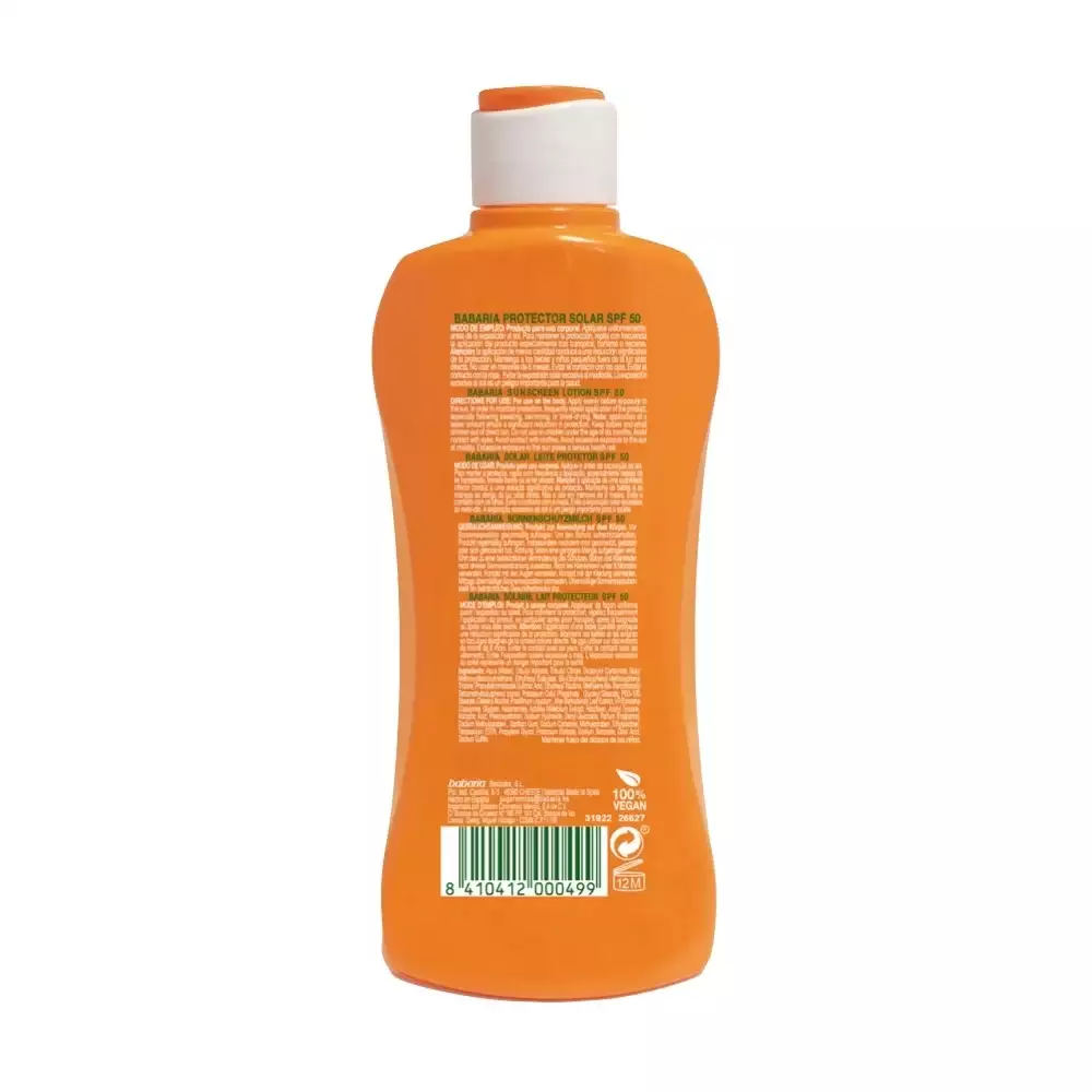 Protector Solar Babaria Locion 200 Ml 31922