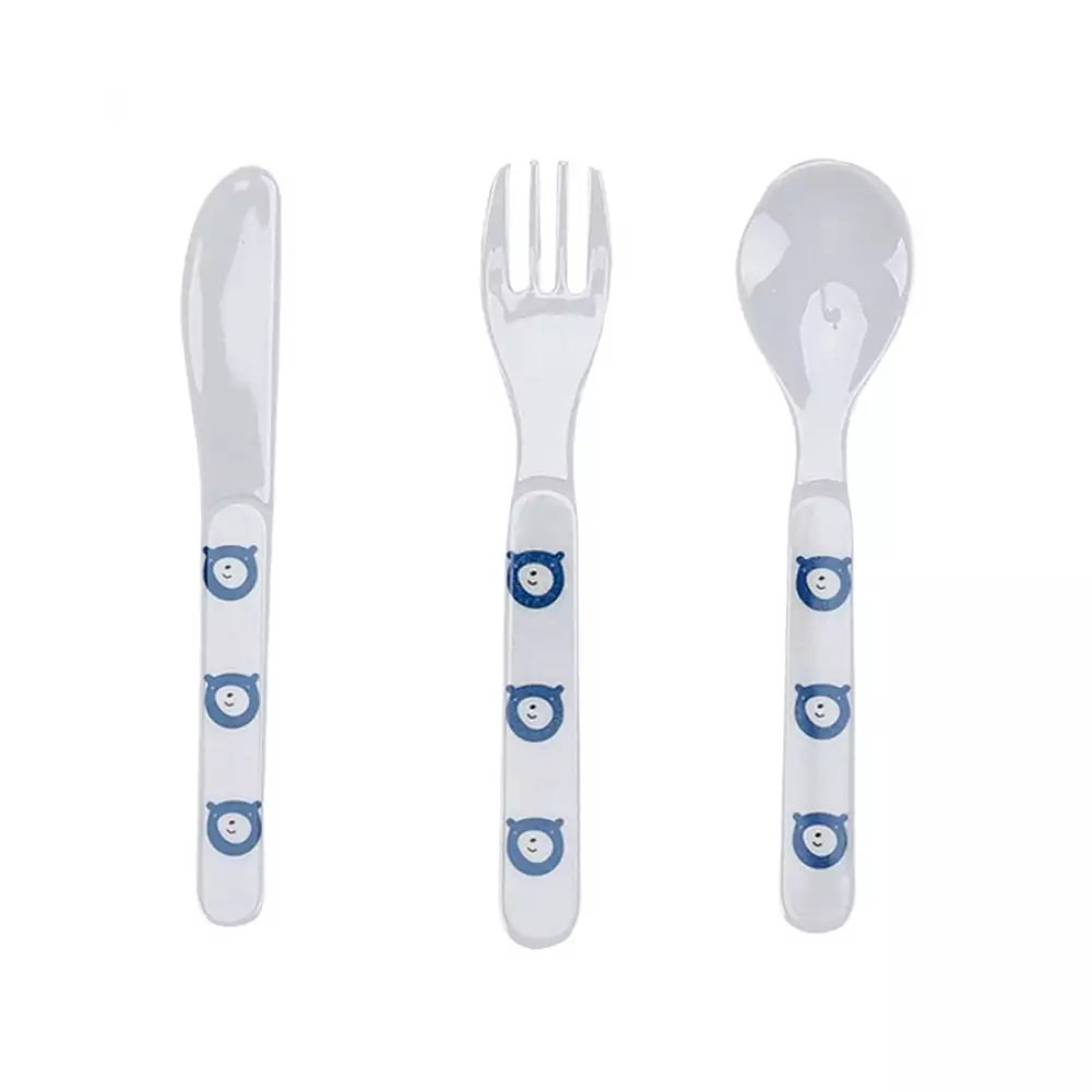 Puesto Desayuno Expressions Azul 6 Ud Melamina Sa1949+Sa1986+Aa0