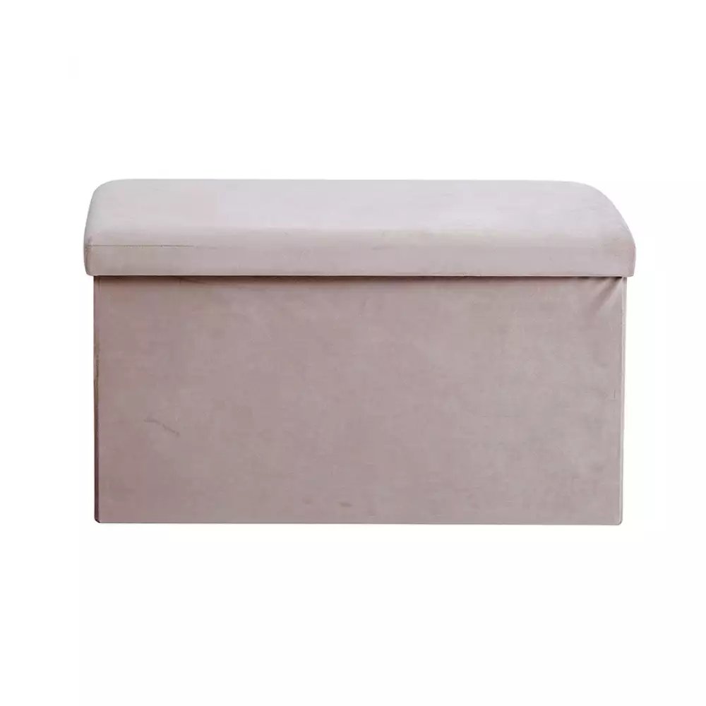 Puff Expressions 40X71X40Cm Gris Tela Ge10E00080