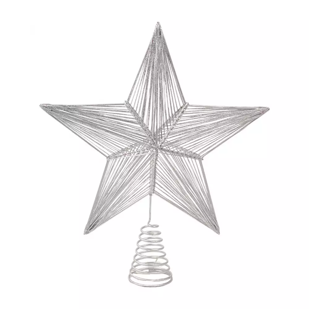 Punta De Arbol Santini 27Cm Plateado Hierro 130-1400005