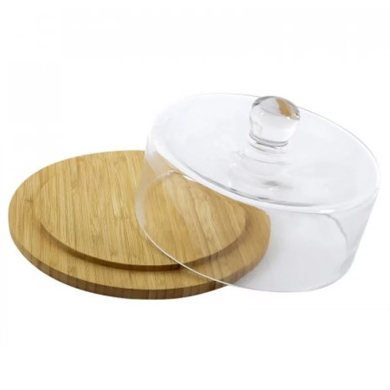 Quesera Expressions Base Domo 22X23X14cm Transparente