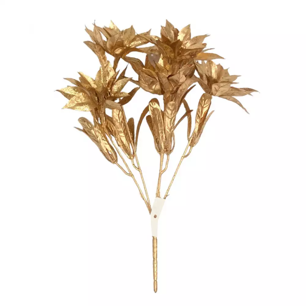 Rama Navideña Santini 32Cm Gold