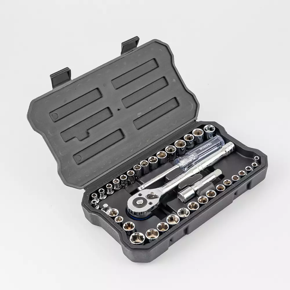 Ratchet Workpro Juego 39 Pz 1/4 Wp202536