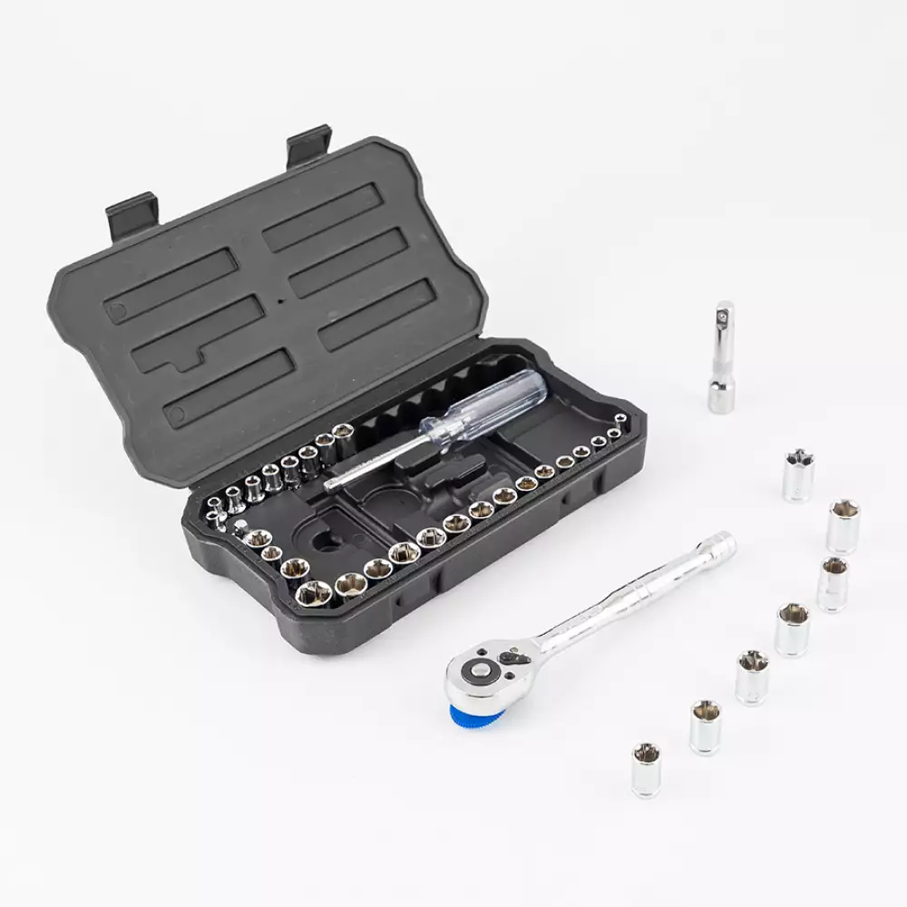 Ratchet Workpro Juego 39 Pz 1/4 Wp202536