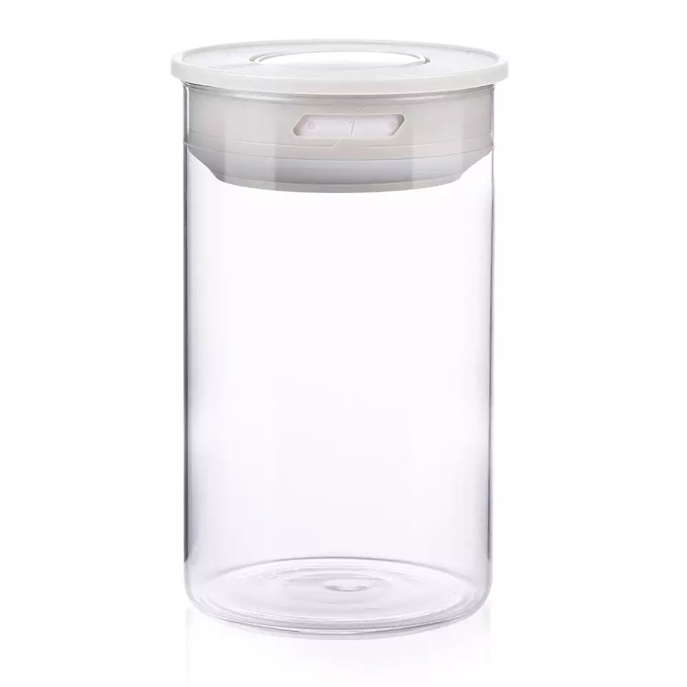 Recipiente Alpina Transparente 1000 Ml Vidrio 871125224194