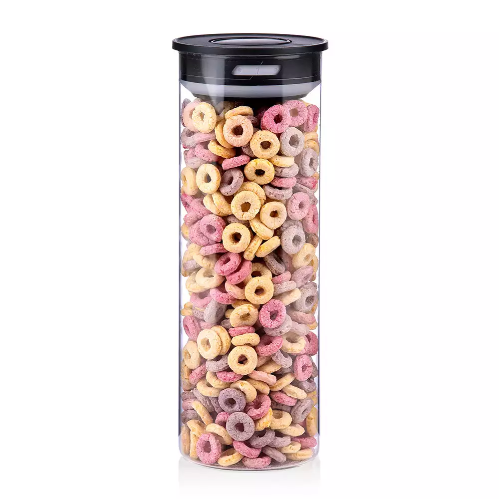 Recipiente Alpina Transparente 1700 Ml Vidrio 871125224197