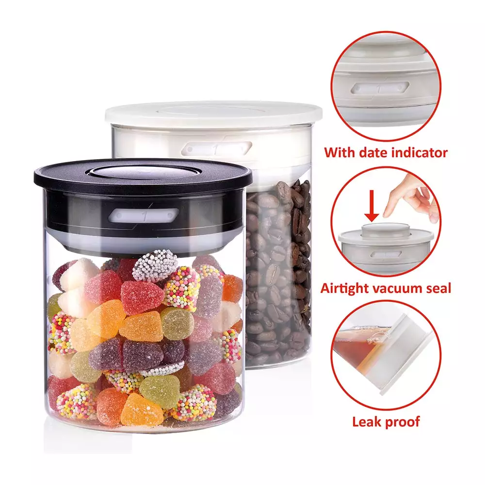 Recipiente Alpina Transparente 700 Ml Vidrio 871125224192