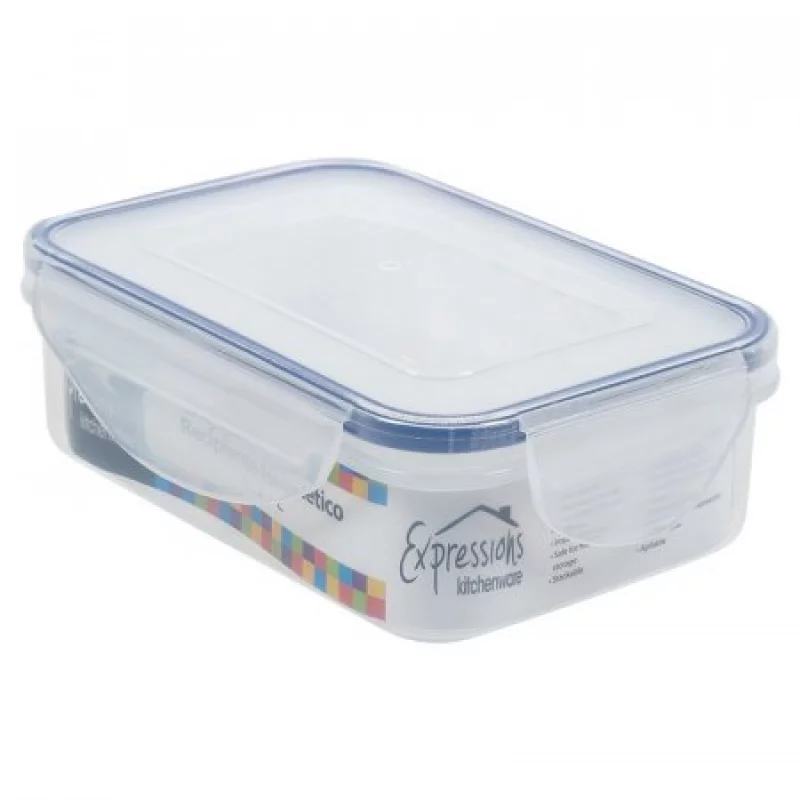 Recipiente Expressions Rectangular Transparente .3 Lt Mb01-3