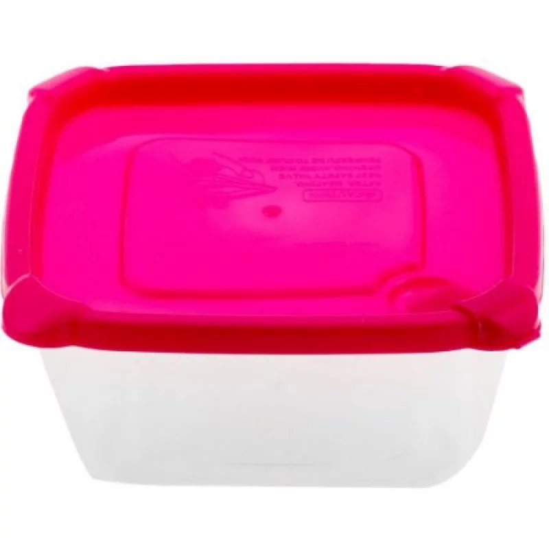 Recipiente Haixing 8167 Setx2 0.7 Lt Cuadrado Plastico