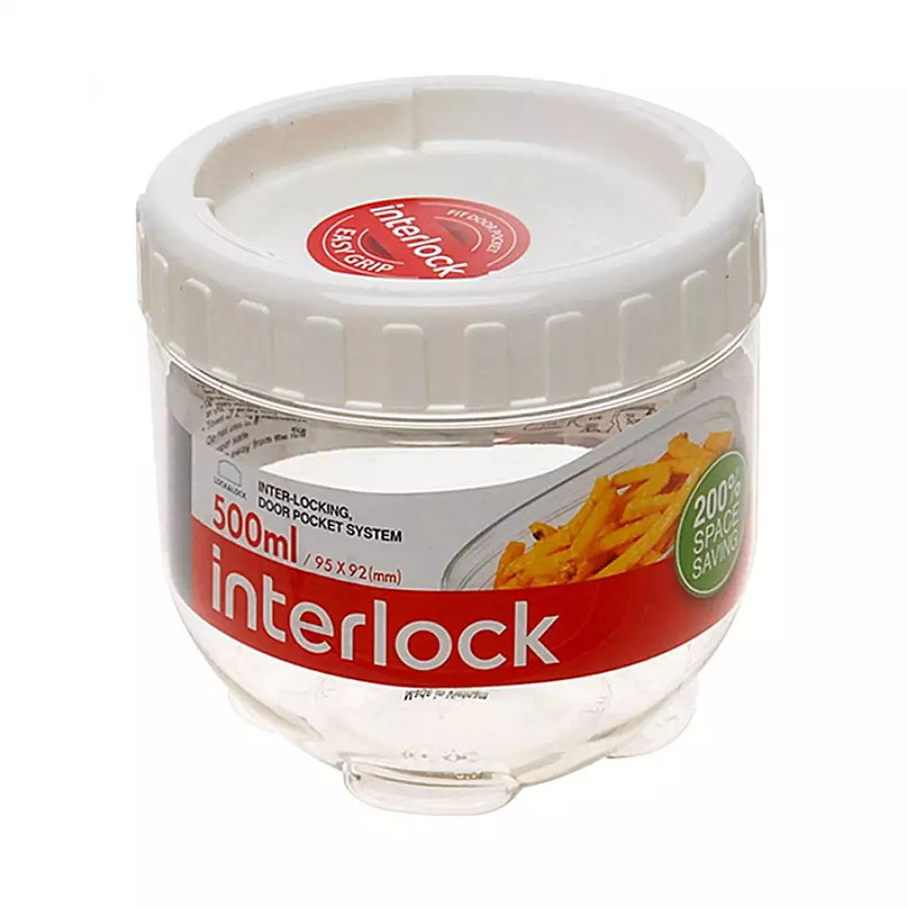 Recipiente Locklock 500 Ml Circular Hermetico 4-1027115