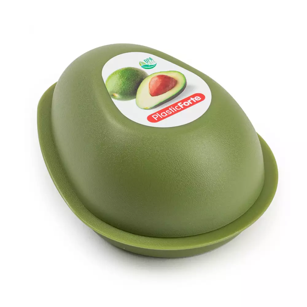 Recipiente plasticforte aguacate verde .4 kg plastico 12566