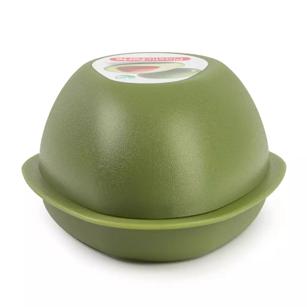 Recipiente plasticforte aguacate verde .4 kg plastico 12566