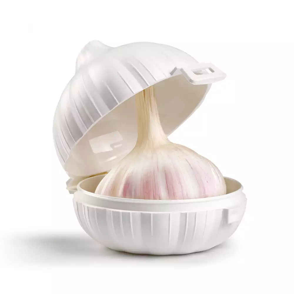 Recipiente plasticforte ajos blanco .35 kg plastico 12228