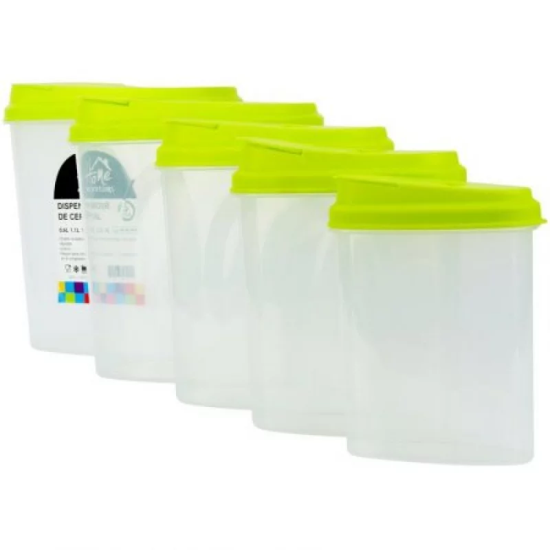 Recipientes Despensa Expressions 5 Ud Translucido Mb11