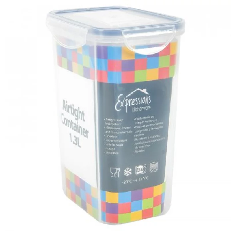Recipientes Despensa Expressions Transparente 1.3 Lt Yh131018P