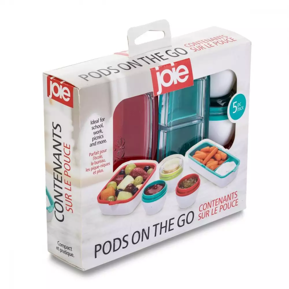 Recipientes Joie Set 10 Pz Multicolor 800 Ml Abs 60062