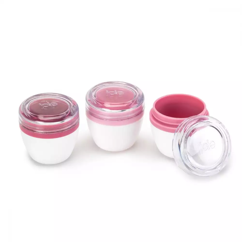 Recipientes Joie Set 3 Pz Rosa 485 Ml Abs 60918