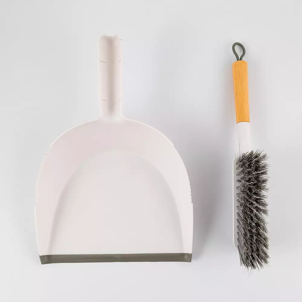 Recogedor Mano Expressions 36X22Cm Blanco Bambu Plastico 2322001