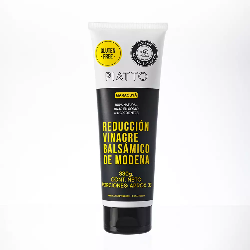 Reducción De Vinagre Piatto Bálsamico 330 Gr  Maracuya