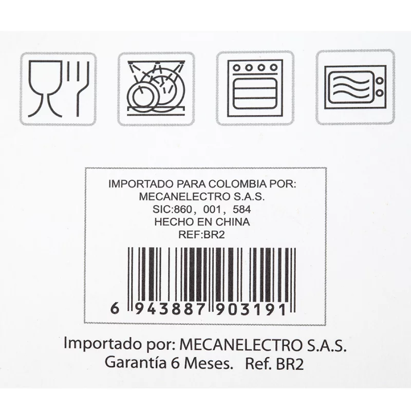Refractaria Expressions Transparente 1.9 Lt Vidrio Br2
