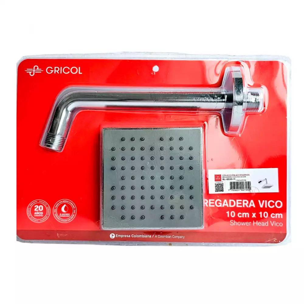 REGADERA VICO BL-8530-11 GRICOL