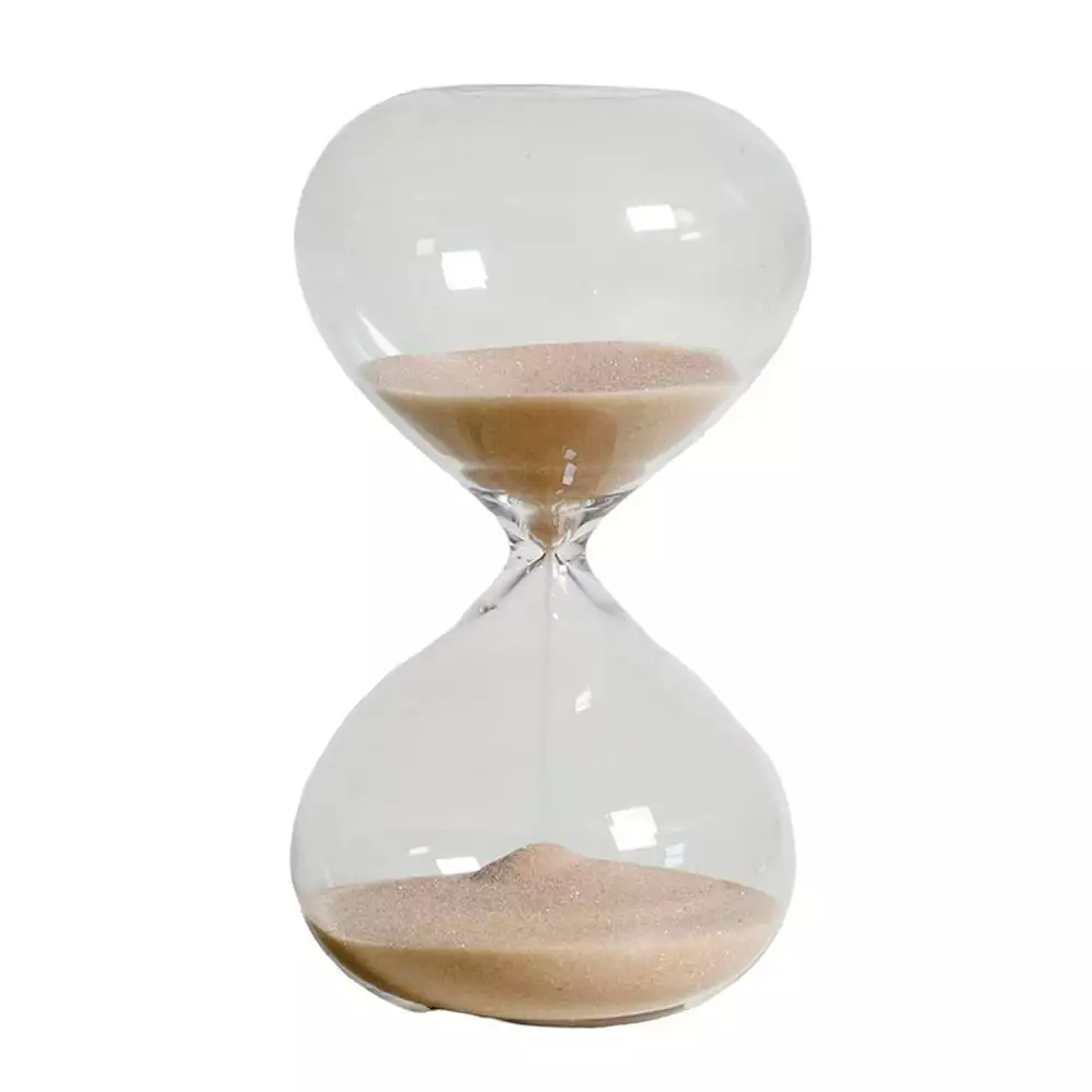 Reloj Arena Concepts Luxor 7X14X7Cm Beige Vidrio 455-32493
