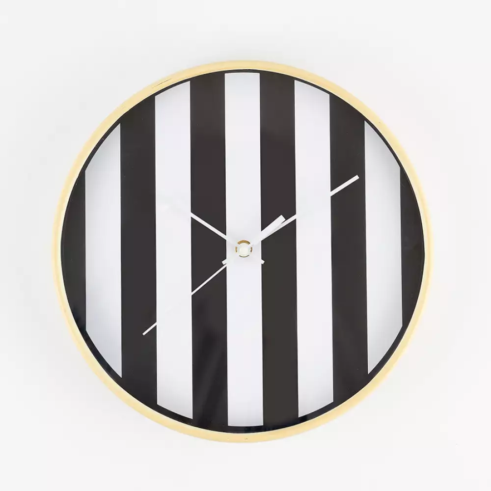 Reloj concepts eclectic 30x4cm blanco plastico 542-120271