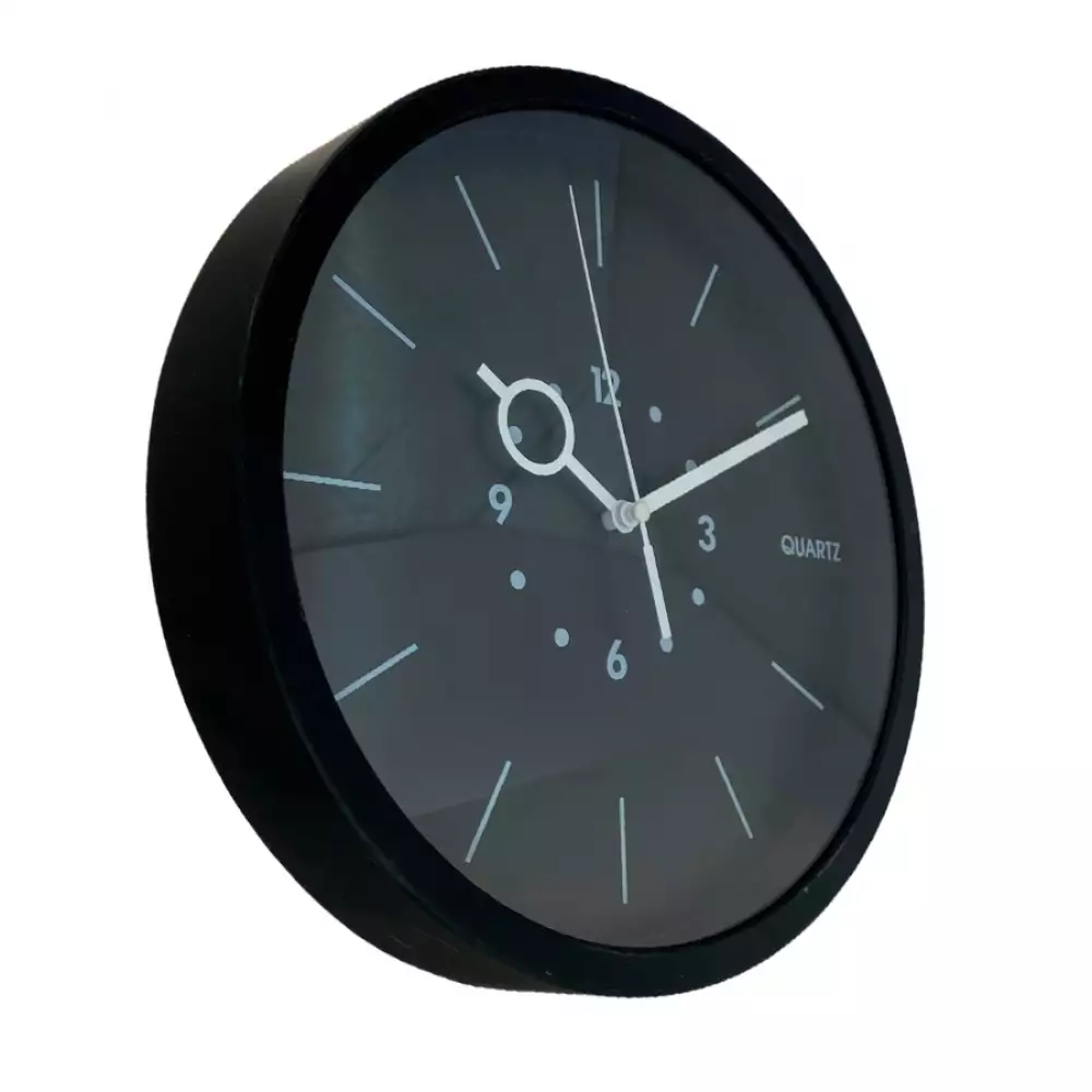 Reloj pared concepts jade collection 25x25cm negro