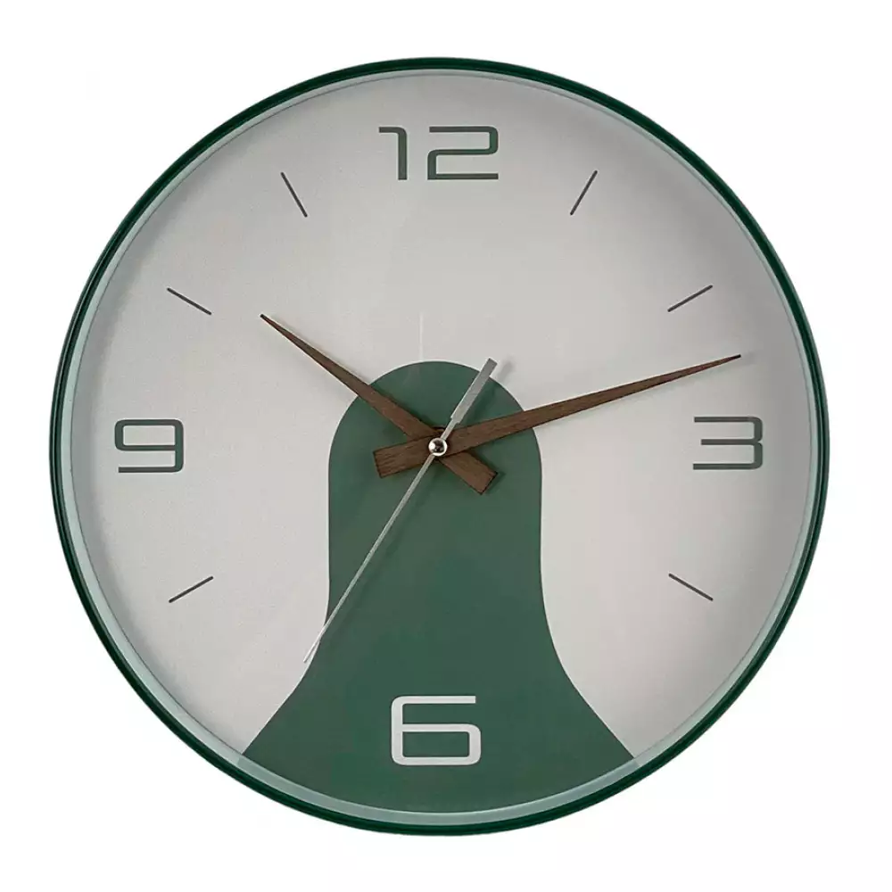 Reloj pared concepts jade collection 30x30cm verde 1