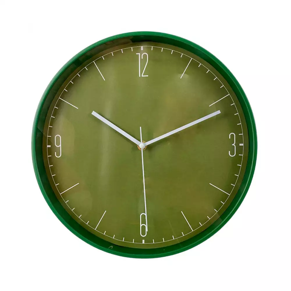 Reloj pared concepts jade collection 30x30cm verde