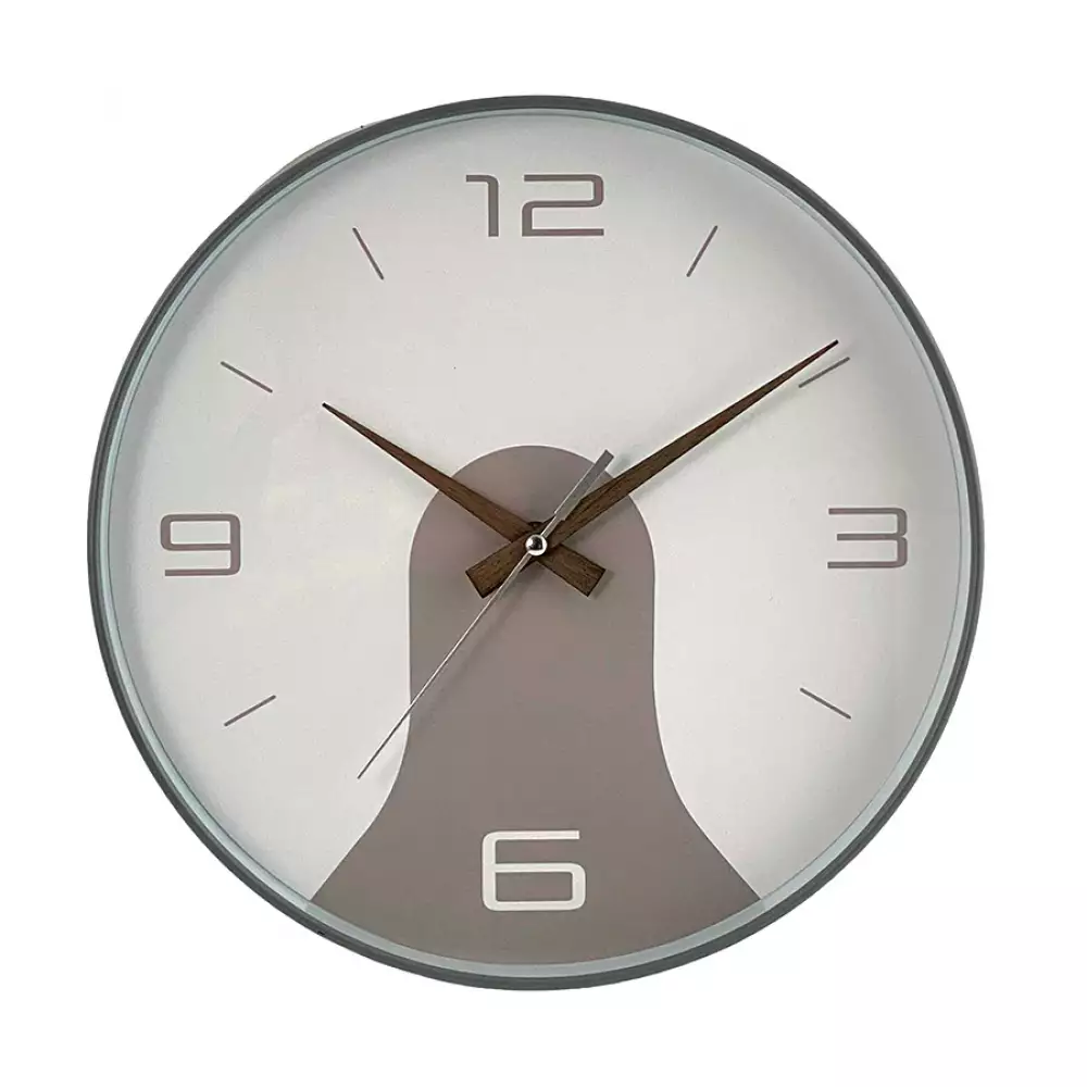 Reloj Pared Concepts Sweet Mocca 30.5 Cm Gris Plastico 423-280