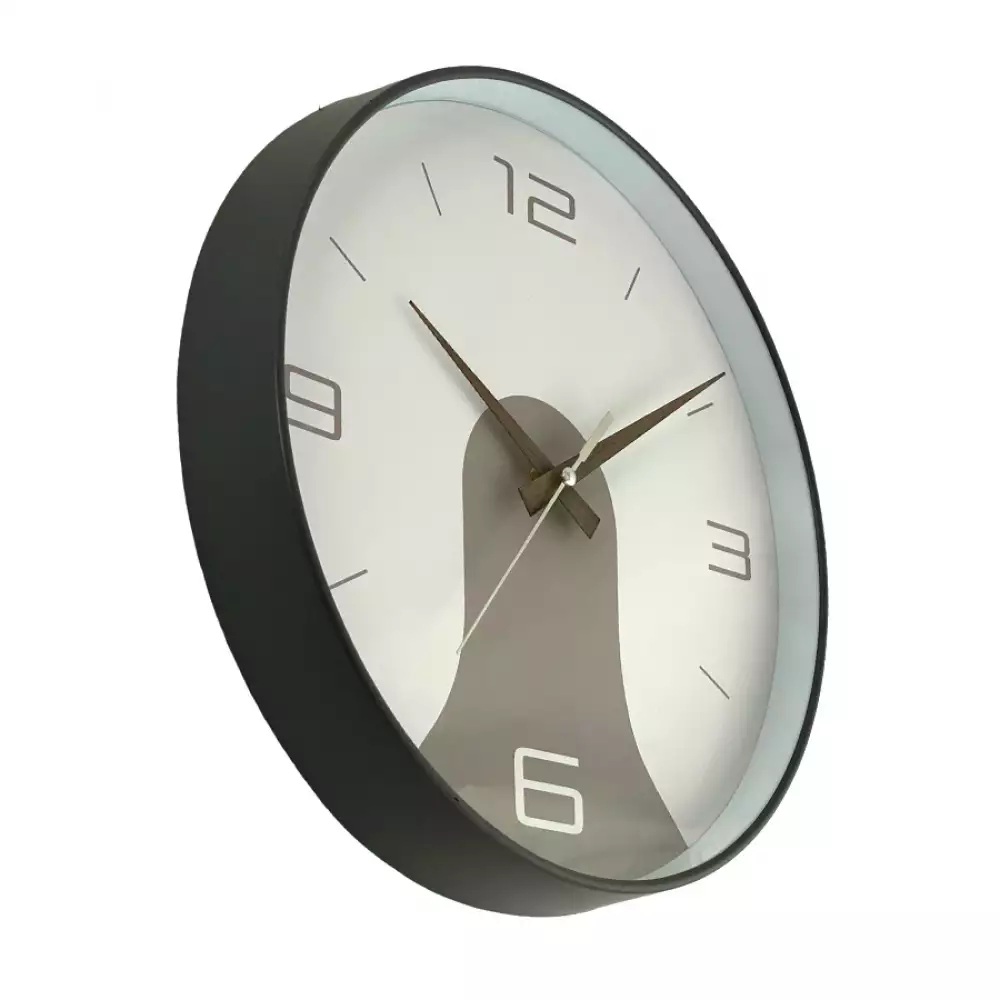 Reloj Pared Concepts Sweet Mocca 30.5 Cm Gris Plastico 423-280