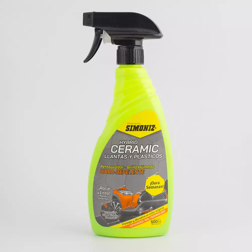 Restaurador Simoniz Llantas Y Plasticos 500 Ml 207628