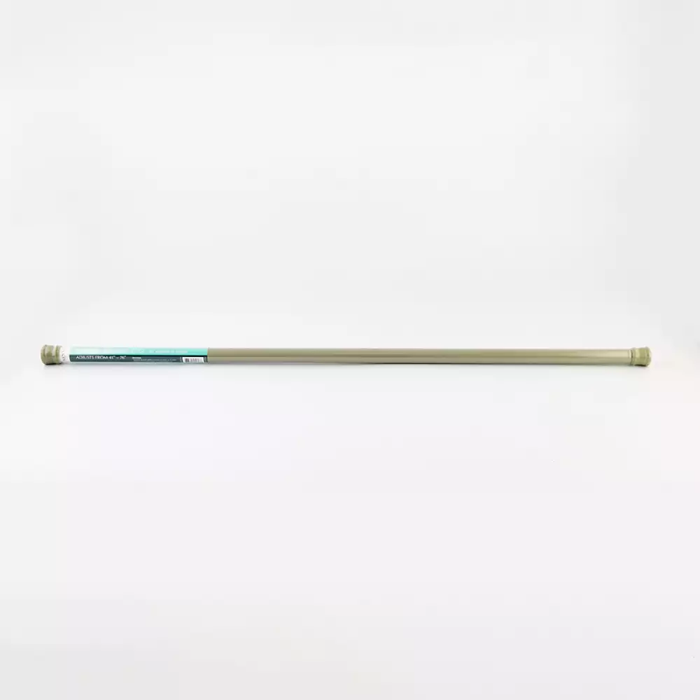 Riel De Cortina Para Ducha 41X76Cm Acero Satinado Metal 5898-Sat