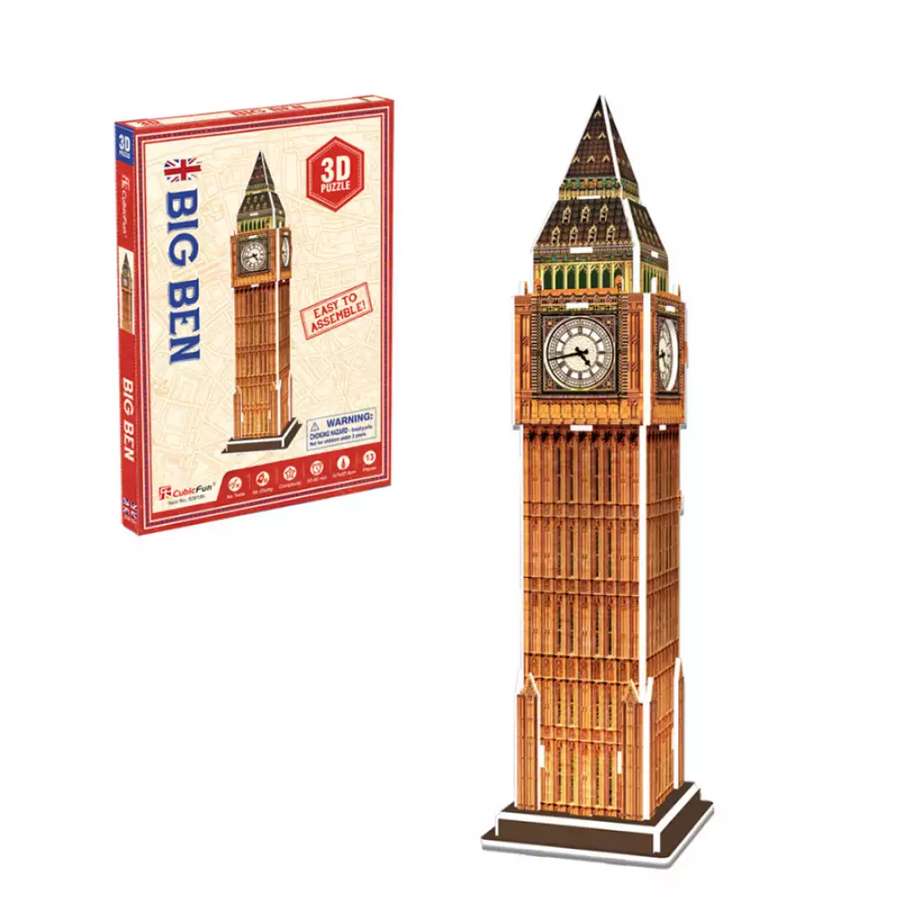 Rompecabezas Cubic Fun Big Ben 3D